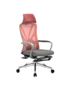 SILLON GERENCIAL BENEDIT COLOR GRIS-ROJO