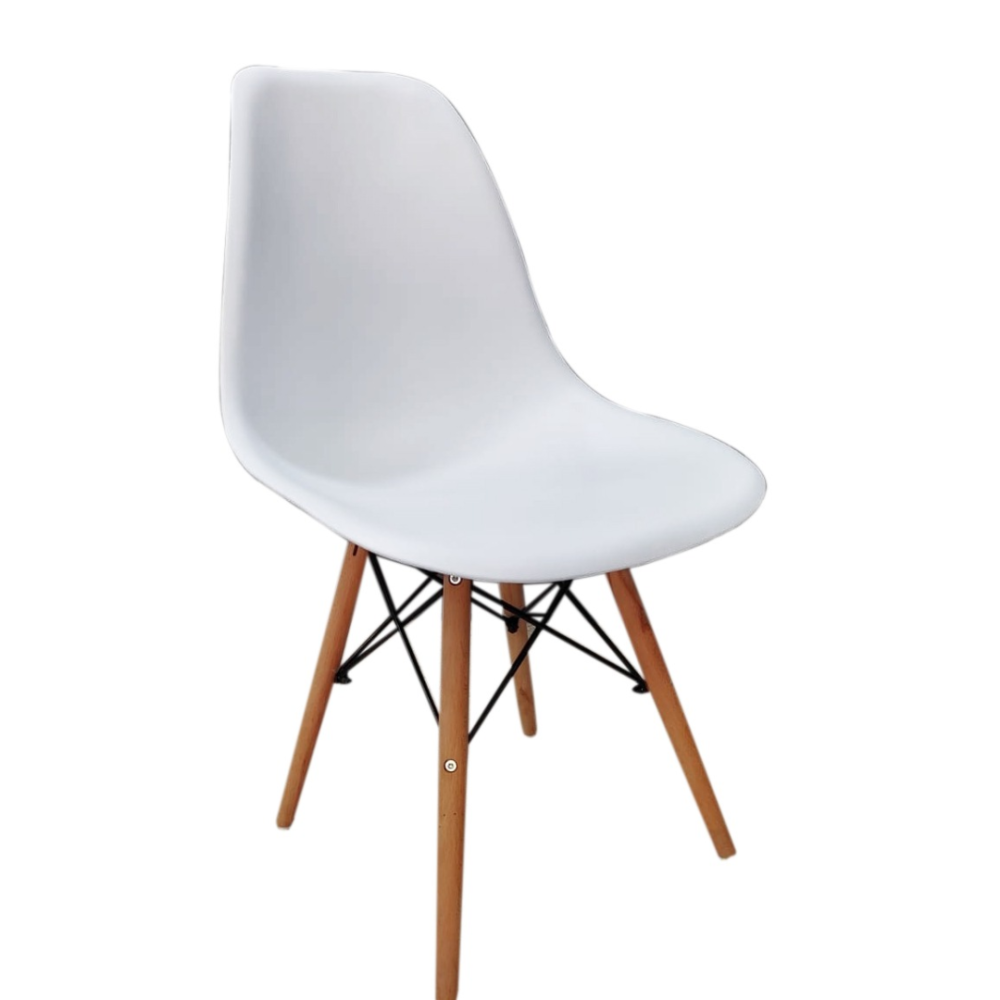 SILLA  EAMES EN  BLANCO