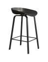 SILLA BAR GINGER METALICO NEGRO