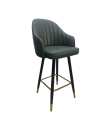 SILLA BAR FRYDE  DE COLOR VERDE