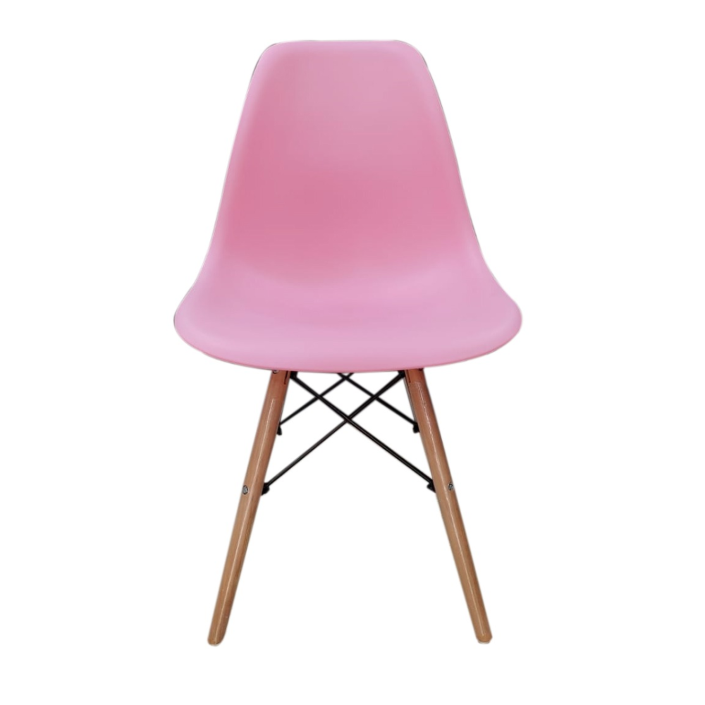 SILLA EAMES EN COLOR ROSADO