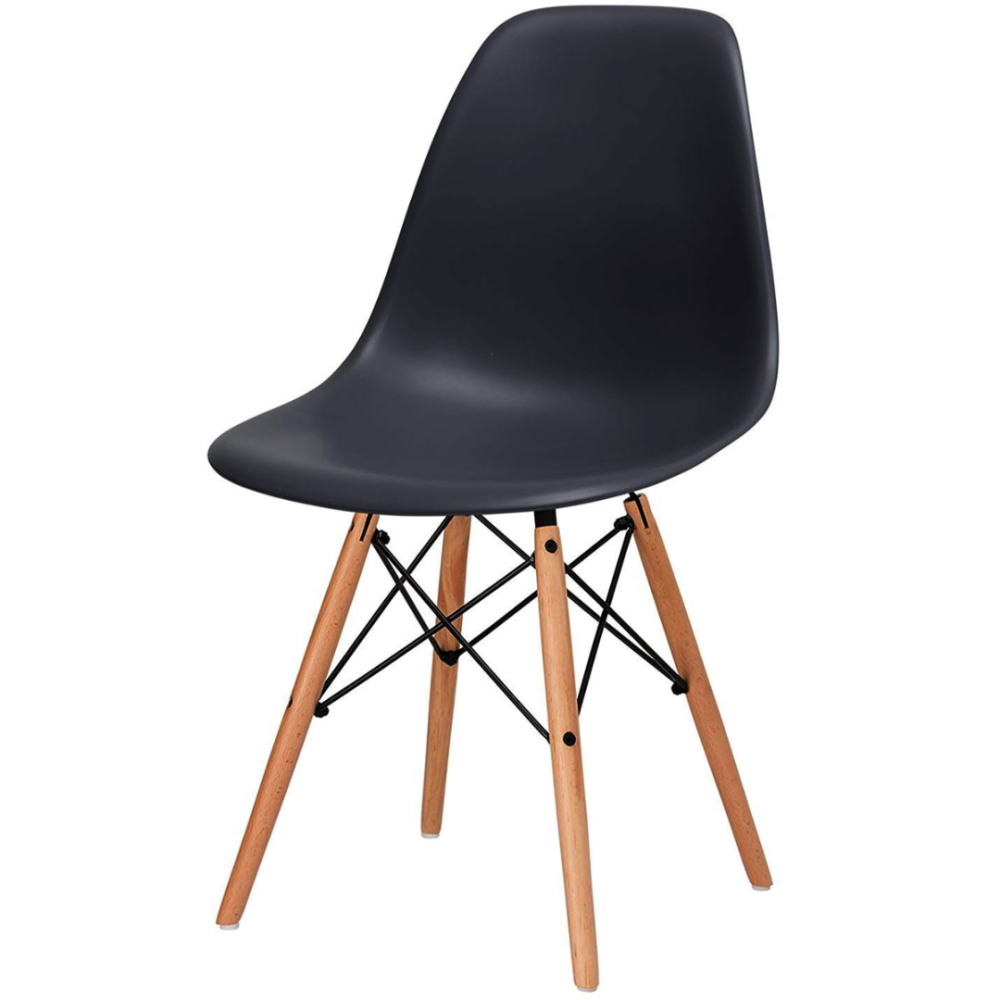 SILLA EAMES SLIM NEGRO