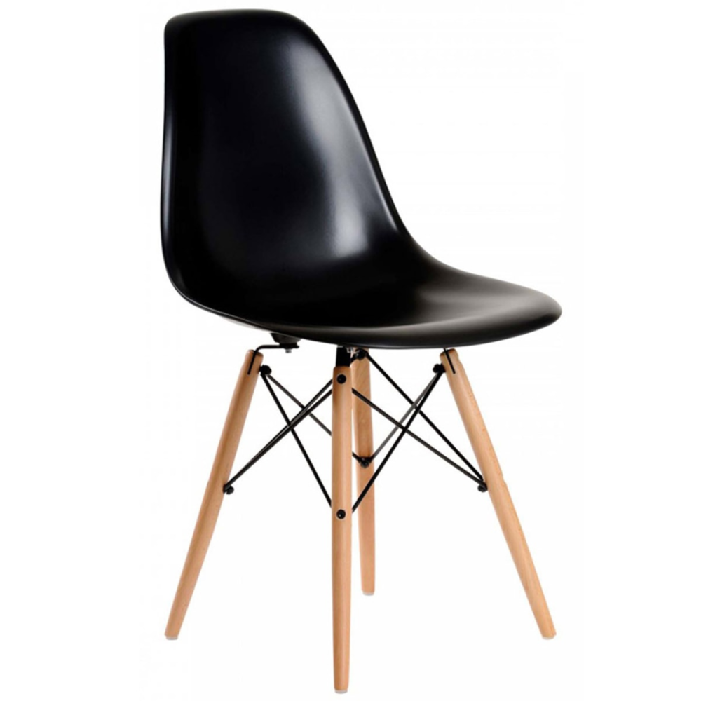 SILLA EAMES SLIM NEGRO