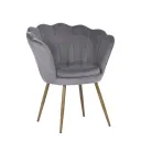 SILLA TULIPAN EN COLOR GRIS