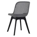 SILLA FIJA MADELINE GRIS