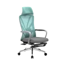 SILLON GERENCIAL BENEDIT COLOR GRIS-AZUL