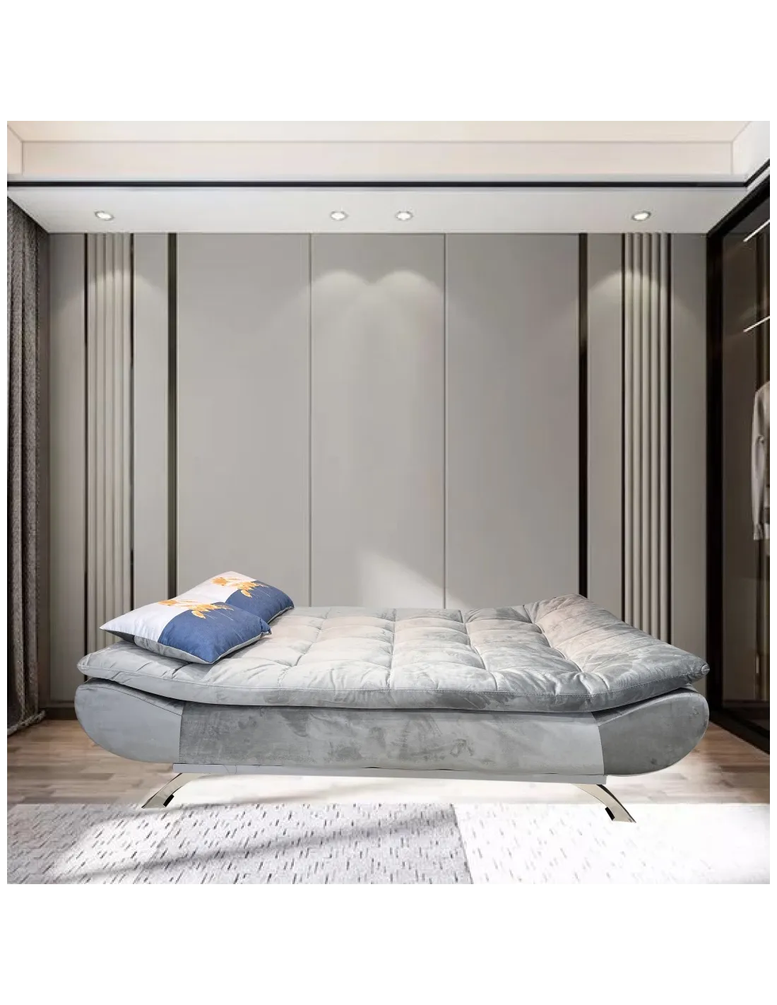 SOFA CAMA IZA GRIS