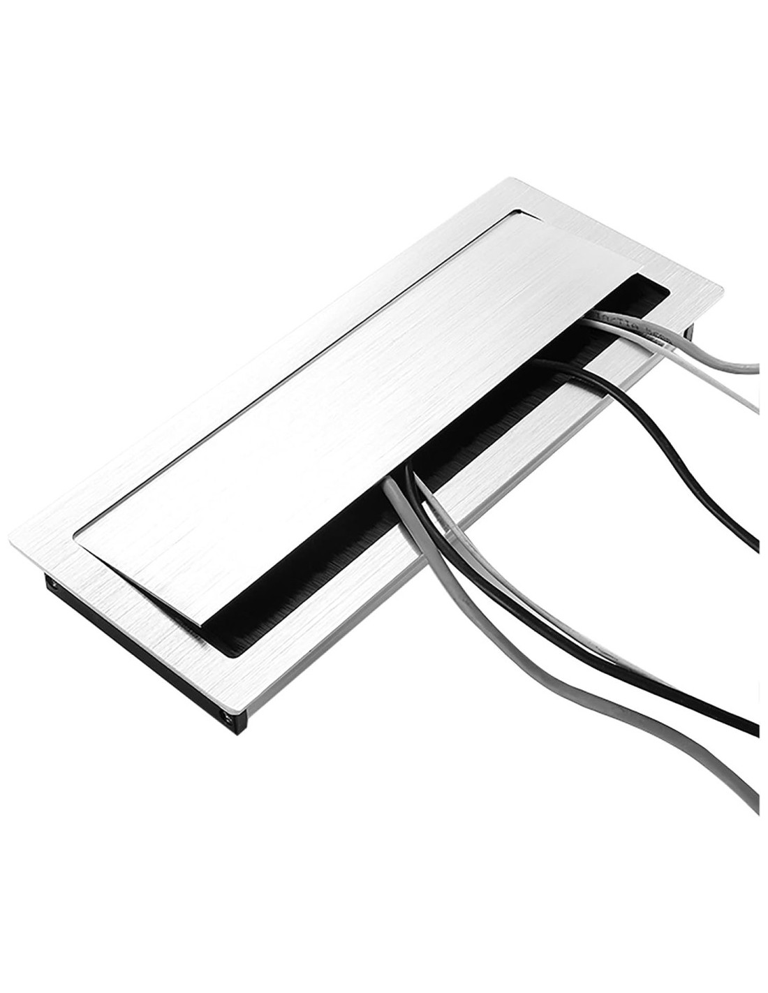 PASACABLES RECTANGULARES DE ALUMINIO
