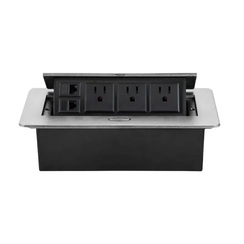 PASACABLE MULTIFUNCIONAL TIPO PUSH - SILVER