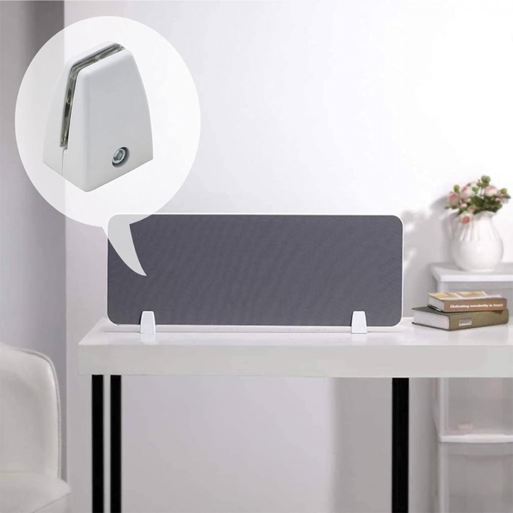 ACCESORIO DE SEPARADORES DE VIDIRO O MADERA - BLANCO