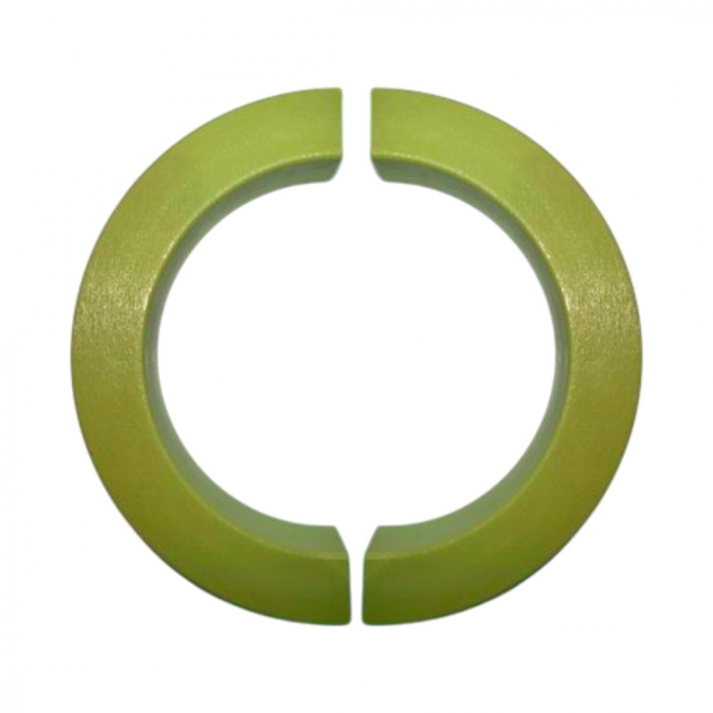 AGARRADERA PLASTICA TIPO C COLOR VERDE 7 PLG Y MEDIA