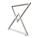 SOPORTE TIPO TRIANGULO BLANCO MEDIDAS 72.5 ALTO X 60 ANCHO