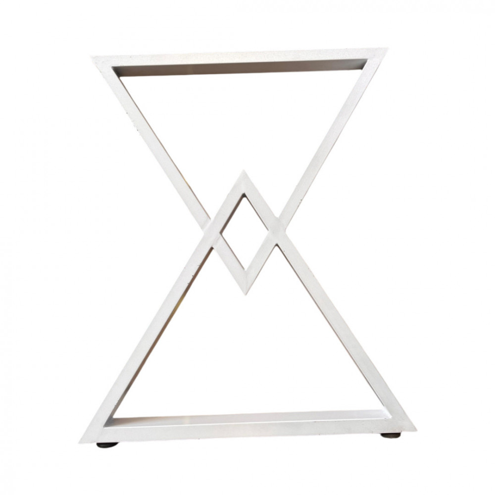 SOPORTE TIPO TRIANGULO BLANCO MEDIDAS 72.5 ALTO X 60 ANCHO