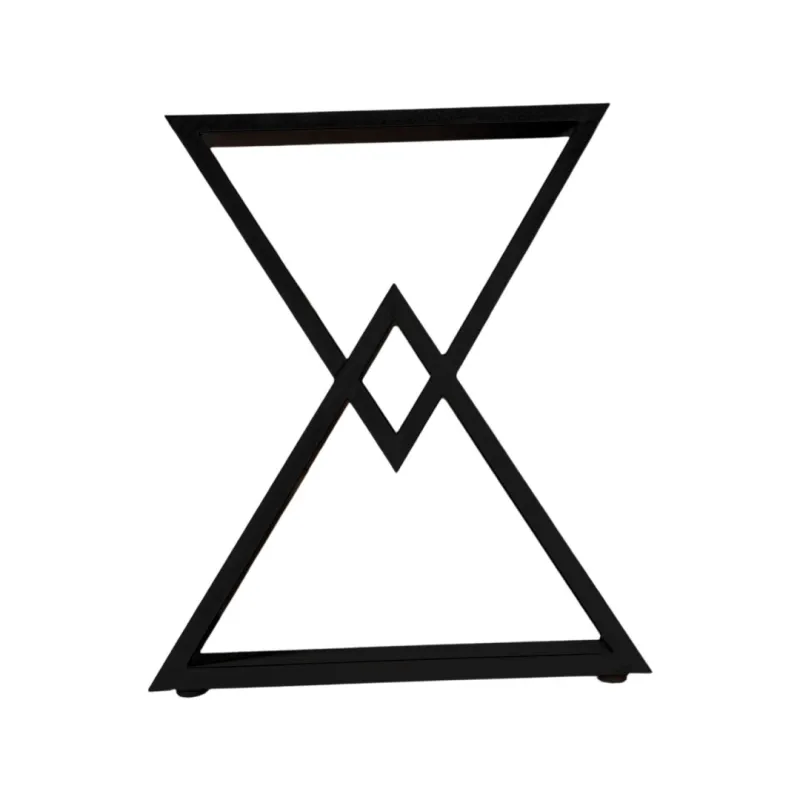 SOPORTE TIPO TRIANGULO NEGRO MEDIDAS 72.5 ALTO X 60 ANCHO