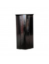 SOPORTE ROMBO METALICO EN COLOR NEGRO.