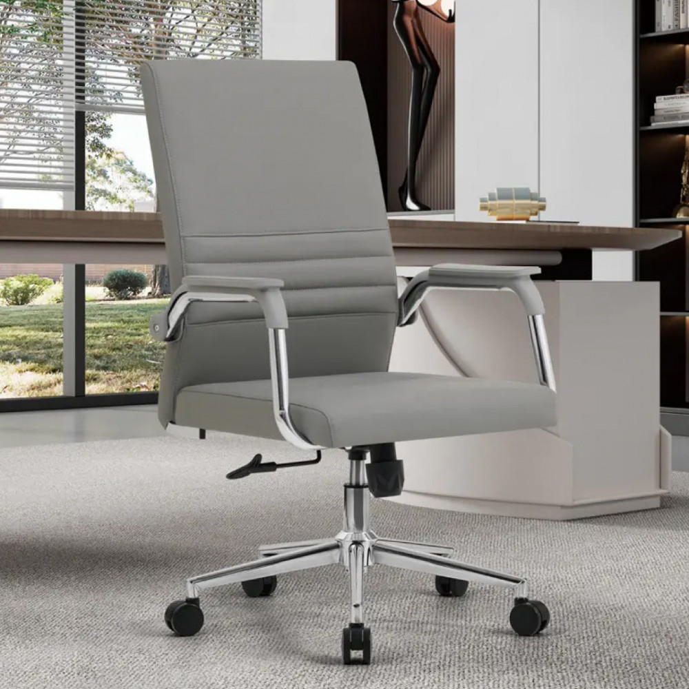 SILLA EJECUTIVA DOME GRIS