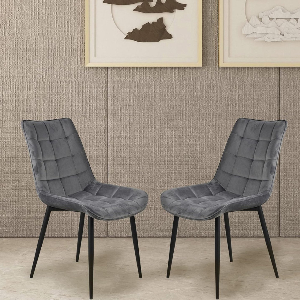 SILLA CAYETANA COLOR GRIS OSCURO