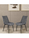 SILLA CAYETANA COLOR GRIS OSCURO