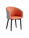 SILLA MARSELLA EN COLOR  NARANJA