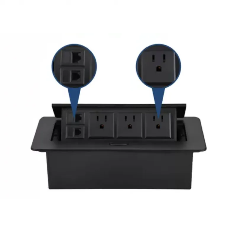 PASACABLE MULTIFUNCIONAL TIPO PUSH - NEGRO
