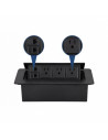 PASACABLE MULTIFUNCIONAL TIPO PUSH - NEGRO