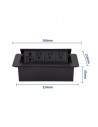 PASACABLE MULTIFUNCIONAL TIPO PUSH - NEGRO