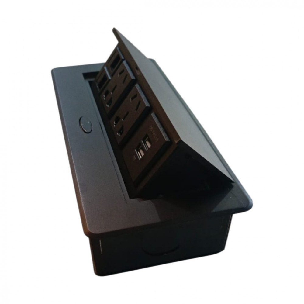 PASACABLE MULTIFUNCIONAL TIPO PUSH - NEGRO