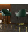 SILLA BAR FRYDE  DE COLOR VERDE
