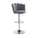 SILLA BAR TULI  TELA GRIS