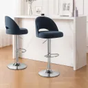 SILLA BAR  LUCAS COLOR GRIS