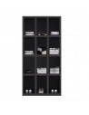 CASILLEROS METALICOS NEGRO 12 PUERTAS CON CERRADURA