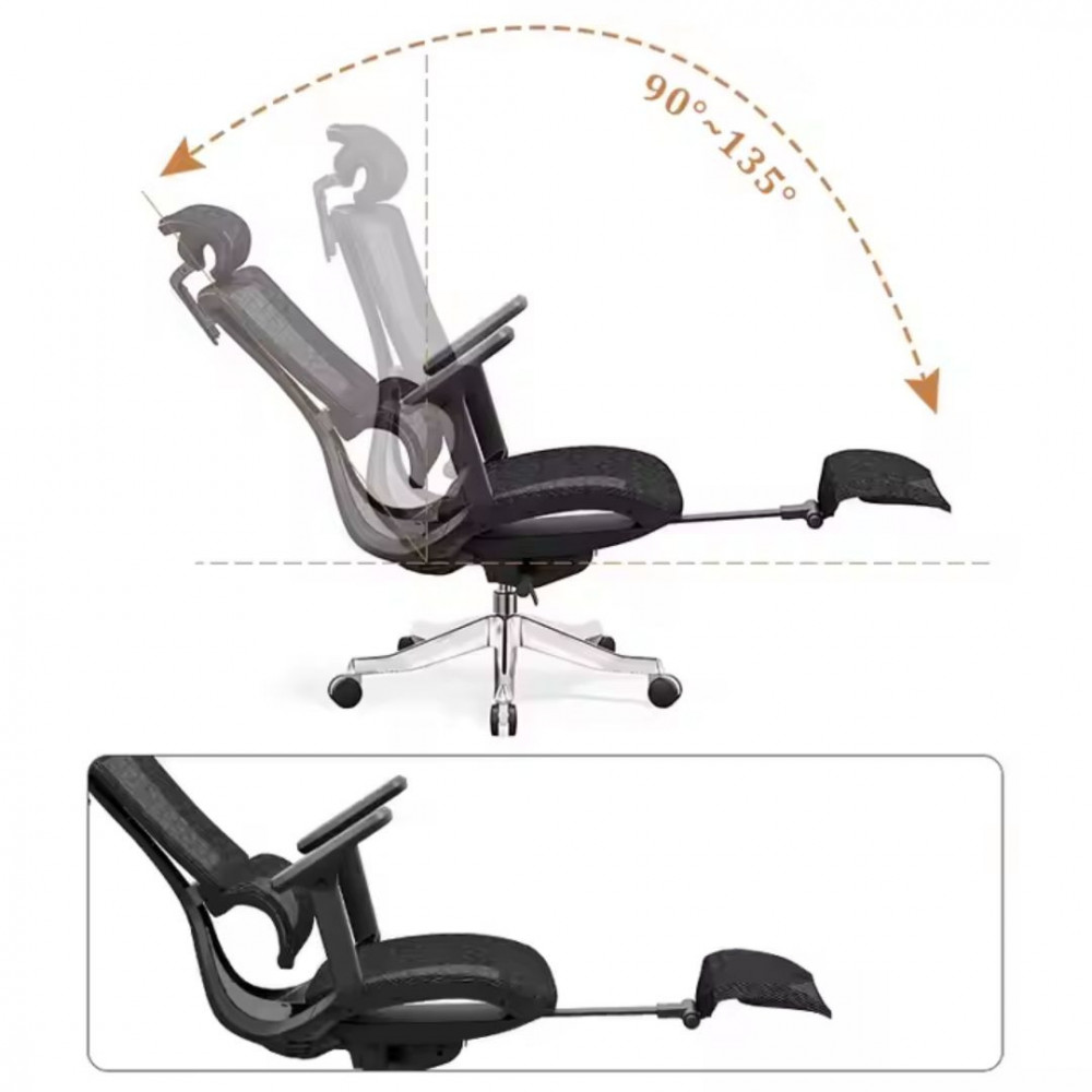 SILLON GERENCIAL LARRY COLOR NEGRO