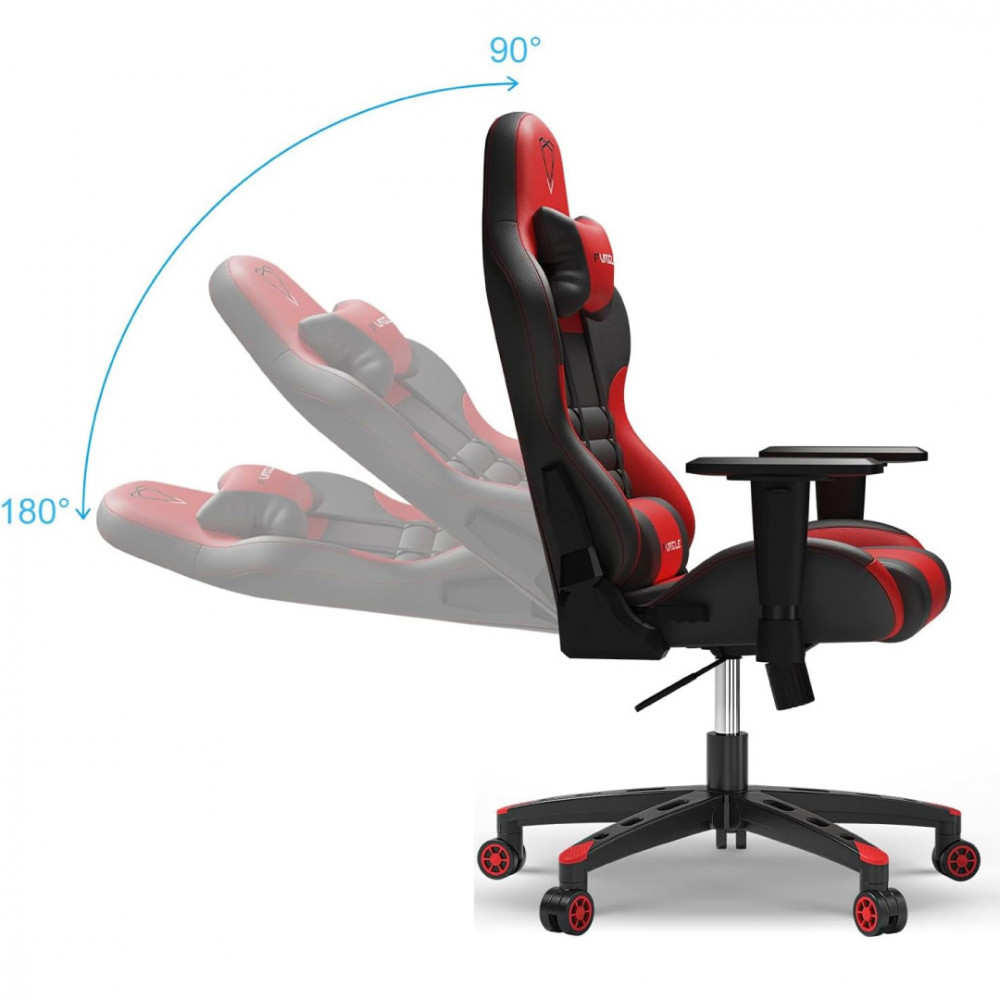 SILLON GAMMER FURGLE ROJO/NEGRO