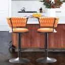 SILLA BAR KIARA NARANJA