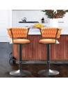 SILLA BAR KIARA NARANJA