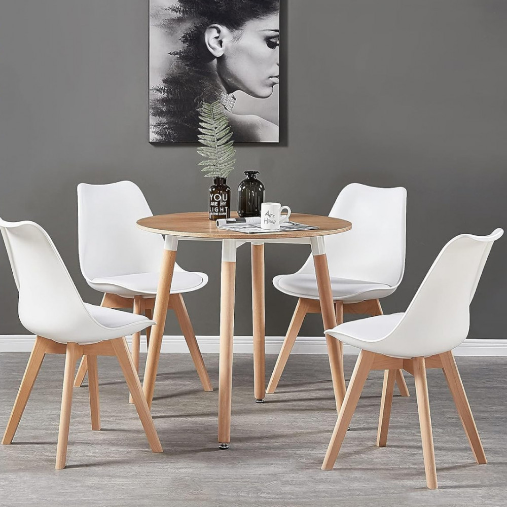 SILLA  LOLA COLOR BLANCO