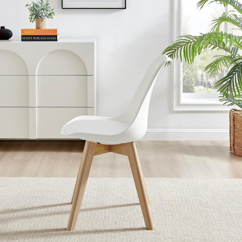 SILLA  LOLA COLOR BLANCO