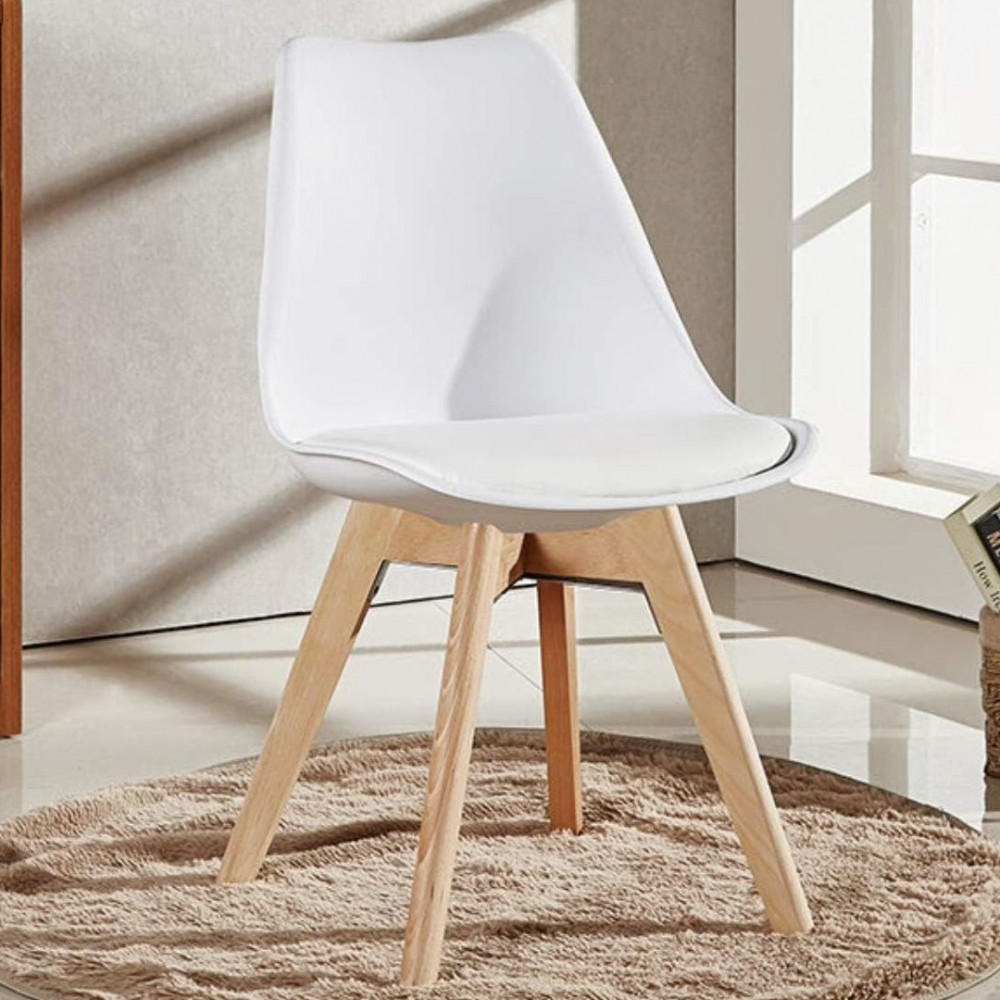 SILLA  LOLA COLOR BLANCO