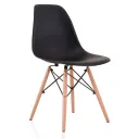 SILLA EAMES SLIM NEGRO