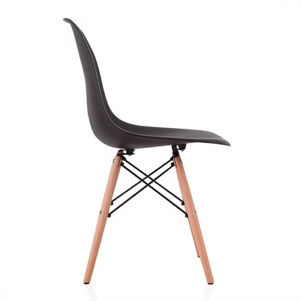 SILLA EAMES SLIM NEGRO