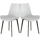 SILLA GABI FIJA EN COLOR BLANCO