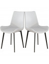SILLA GABI FIJA EN COLOR BLANCO
