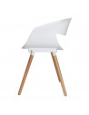 SILLA MERCY FIJA EN COLOR BLANCO