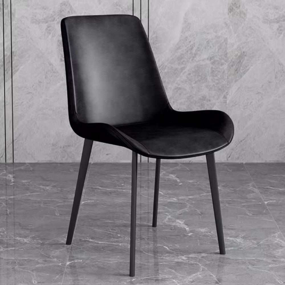 SILLA GABI FIJA EN COLOR NEGRO
