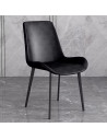 SILLA GABI FIJA EN COLOR NEGRO
