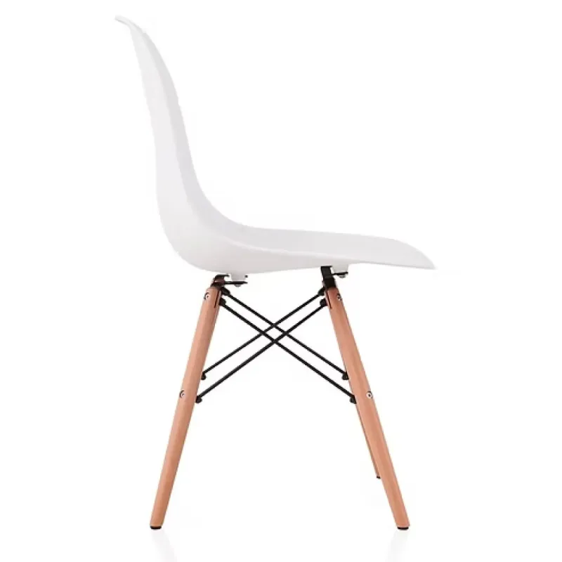 SILLA VISITA EAMES SLIM COLOR BLANCO