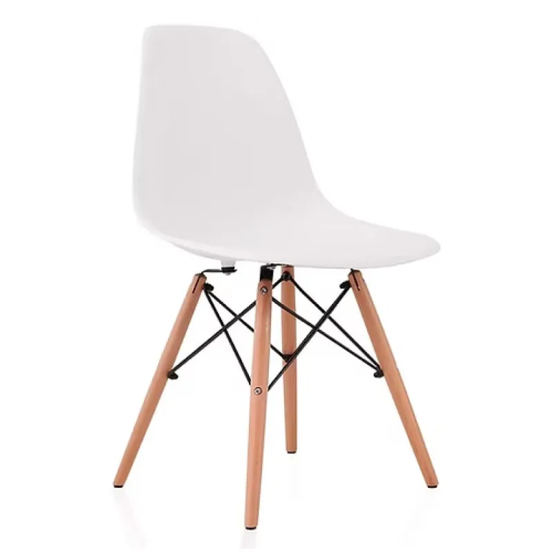 SILLA VISITA EAMES SLIM COLOR BLANCO