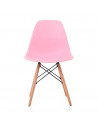 SILLA EAMES EN COLOR ROSADO