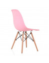 SILLA EAMES EN COLOR ROSADO