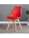 SILLA LOLA  COLOR ROJO